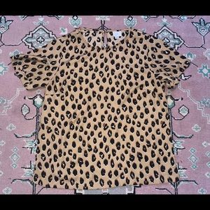 A New Day Blouse-Cheetah-Medium